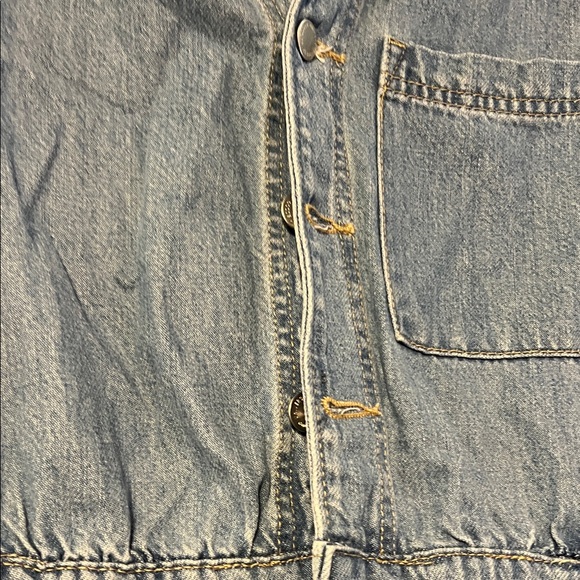 Universal Thread Blue Jean Romper - Picture 3 of 6